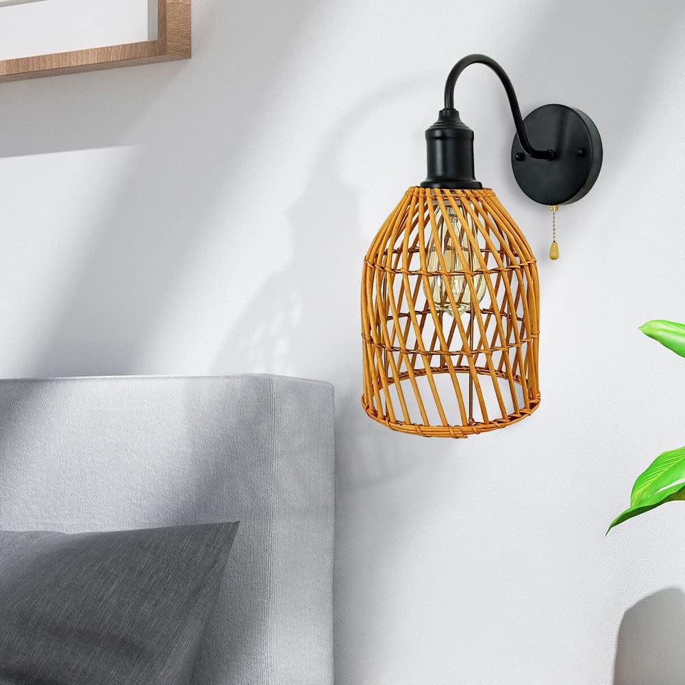 Applique Murale Chambre Rotin