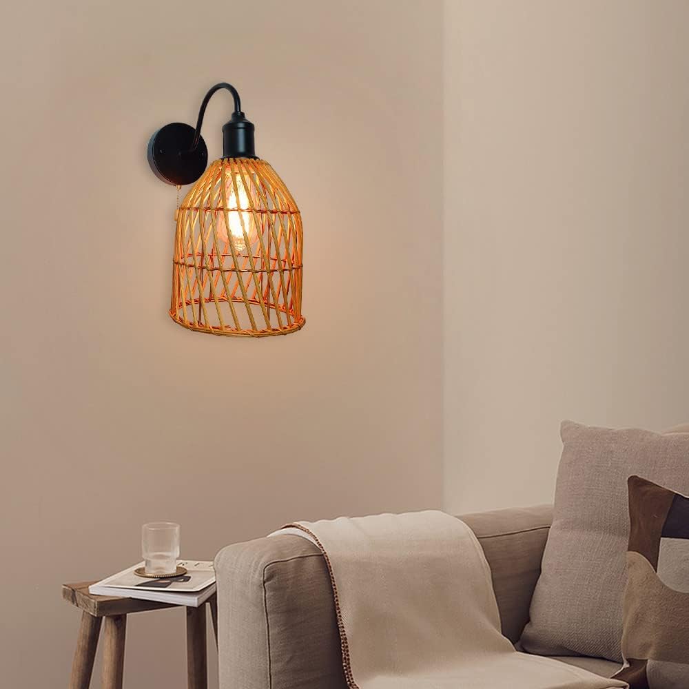 Applique Murale Chambre Rotin