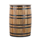 Bar Tonneau en Bois de Manguier et Métal - Style Industriel