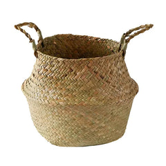 Panier en osier pour cacher un pot.