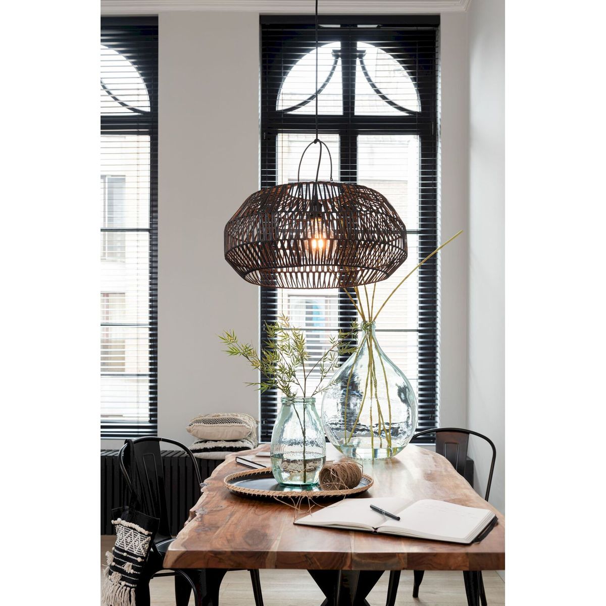 Abat-jour Rotin Salon